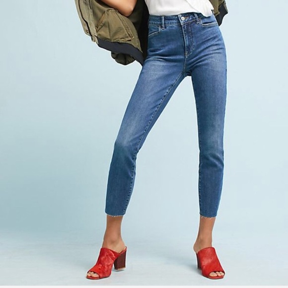 Pilcro and the Letterpress Denim - Anthropologie Pilcro High Waist Skinny Ankle Jeans